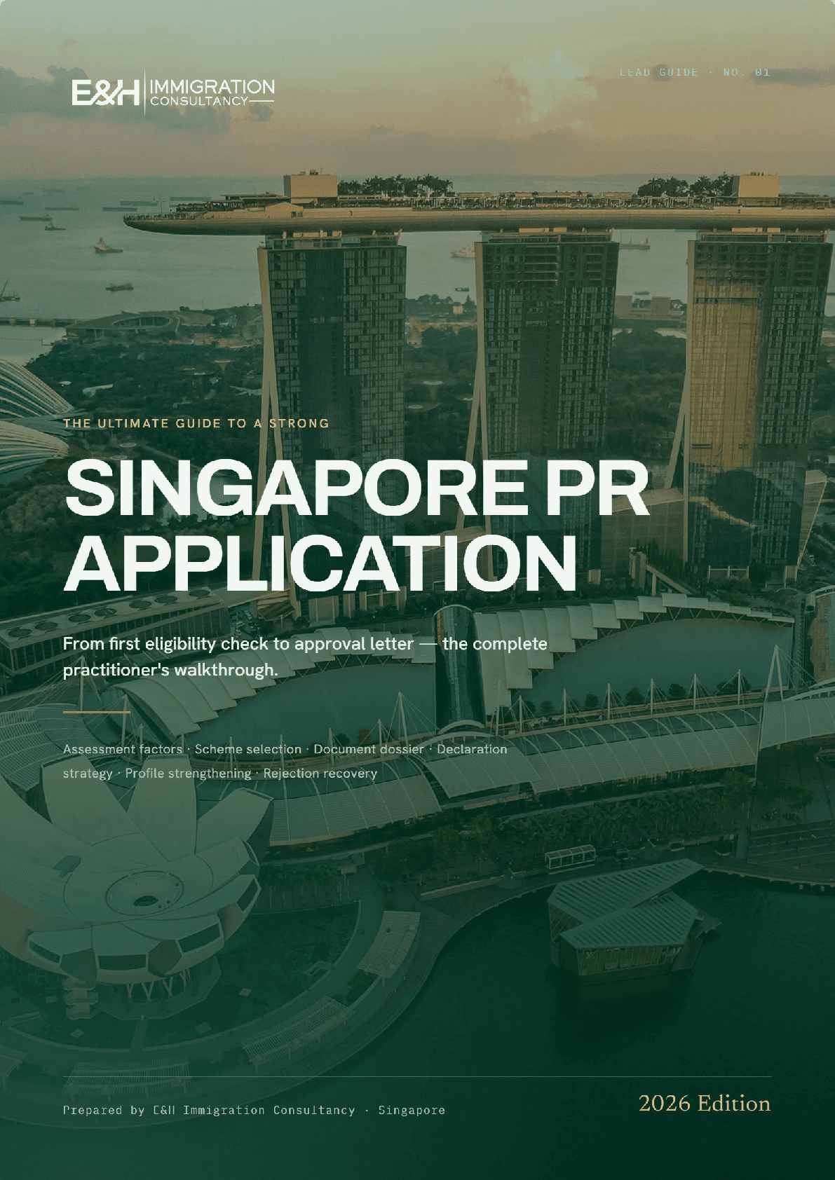 Singapore PR Application guide cover